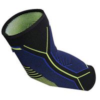 Elbow Compression Sleeve by ComfortElf - Activewear for Mobility, Yoga, Tendon Circulation - Relief for Tendonitis, Arthritis, Sore Muscle - Support for Tennis, Baseball, Golf, Basketball, Weights.