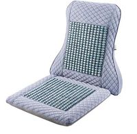 Wheelchairs Seat Cushion Summer Cooling Wooden Beads Cushion Cushion Breathable Soft Office Chair Car Seat Cushion Cushion for Hemorrhoid (b)