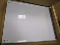 Hoffman A30P24 Panel, Steel, NEMA 12, 27.00" x 21.00", Fits 30" x 24", White