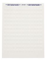 Brady LAT-55-361-1 1.75" Width x 1.5" Height, B-361B Self-Laminating Polyester, Matte Finish White/Translucent Laser Printable Label (Pack of 1000)