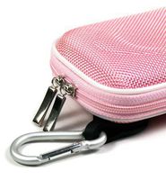 -- Pink High Quality Mini Hard-Shell Carrying Case for Canon PowerShot SD3500IS 14.1 MP Digital Camera {+ 1pc name tag} -- Best Seller on Amazon!