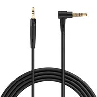 LASMEX Audio Cable Replacement for Bose QuietComfort QC35 QC35ii QC25 AE AE2 OE OE2 SoundLink SoundTrue Audio-Technica ATH AKG JBL Headphones 5FT 3.5mm to 2.5mm TRS Male to Male Aux Cord, 1 Pack