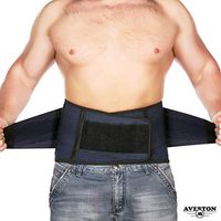 Back Support Lower Back Brace Provides Back Pain Relief - Breathable Lumbar Support Belt for Men and Women Keeps Your Spine Straight and Safe - X-Large Size 46''- 52" at Navel Level - Updated