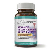 Dr. Jeff's Colon: Advanced 15 Day Detox Cleanse Formula I Flush Toxins, Support Weight Loss & Increased Energy Levels I Includes Bonus Diet eBook I 30 Capsules