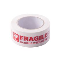 AGU Warning Fragile Tape-Handle with Care Packing Printing Tape-2 Inch x 330 Feet (110 Yards) -1 Roll