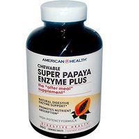 American Health - Super Papaya Enzyme Plus - 360 Chewable Tablets