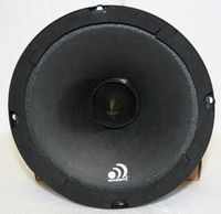 Massive Audio M6M - 6.5 Inch 400 Watts Max / 140w RMS, Pro Audio Midrange Speaker for Cars, Stage and DJ Applications