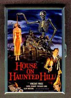 Vincent Price, William Castle Double-Sided Cigarette Case, ID Holder, Wallet with RFID Theft Protection