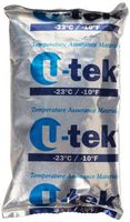ThermoSafe U-tek 418 Phase Change Material Gel, -23°C Temperature, 6.75" L x 4" W x 1" H (Case of 24)