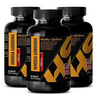 Metabolism Boost Appetite suppress Digest Help - Pure HOODIA GORDONII Extract 2000 Mg - Lose Weight Fast for Men - 3 Bottle 180 Tablets