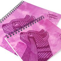 Monster Stationery - A4 and A5 Lined Notebooks - 160 Perforated 80gsm Pages - Made in UK - Joshua Green Design - Wild Cat