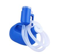 LSY@ Urinal, For Men Belt Tube Portable Chamber Pot Old Man Bed Urine Blue Thicken With Lid Urinal White Deodorant Urinal Pot Hospital Urine Collector Household Indoor Child Urinal Pipe Length 1.6 Met