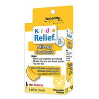 Kids Relief Allergy Oral Solution, .85-Ounce Bottle (Pack of 2)