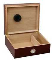 Premium Desktop Humidor - Glass Top -US Navy 7th Fleet