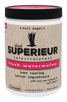 Superieur Electrolytes - Electrolyte Hydration Powder, Watermelon, 70 Servings - Keto Friendly, Non-GMO, Zero Sugar, Vegan
