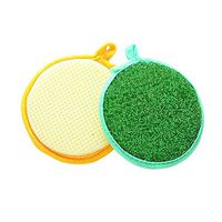 10 Pack Microfiber Scrubbing Pads Dishwashing Scrubber Sponge, Dish Scrub Cloths, Kitchen Scrub Pads, by UTENEW