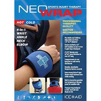 Ice Aid NeoWrap 4-in-1 Cold Therapy for Wrist, Ankle, Elbow and Neck