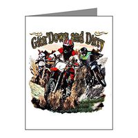 Note Cards (10 Pack) Gitn' Down and Dirty Dirt Bikes