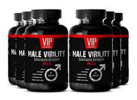 Performance Supplement and Libido Booster - Energy and Testosterone Enhancement (6 Bottles 360 Tablets)