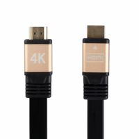 CandyQ 6Ft High Speed HDMI Cable, Supports Ethernet, 3D, 4K Video and Audio Return Channel (Gold)