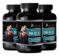 Immune Support Herbs - Maximum Pain Relief 610MG - msm Capsules - 3 Bottle (180 Capsules)