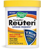 Nature's Way Once Daily Primadophilus Reuteri Superior Probiotic Multi Strain Powder, 5 Ounce