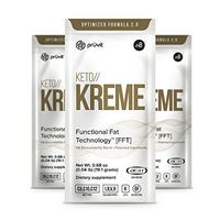 KETO//KREME 2.0 with Functional Fat Technology FFT, MCT Oils for Brain Boost, Reduce Joint Pain and Inflammation, Improve Digestive and Gut Health, Kickstart Natural Collagen Production, 3 Sachets