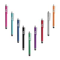 TCD Universal Pack of 10 [Multi Colored] Premium Thick Stylus Pen Pack [Compatible with All Touch Screen Devices]