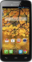 Alcatel One Touch Fierce T-Mobile 4G Android Smartphone - Black/Silver