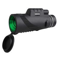 JONICA Optics Explorer High Powered 12X50 Monocular Telescope - Bright and Clear. Single Hand focus. High-Definition. Water-Proof. Fog-Proof. For Outdoor Bird Watching (12X50 Monocular + Phone Holder)