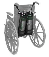 AdirMed Dual Oxygen Cylinder Bags for Wheelchairs (D & E Cylinders)