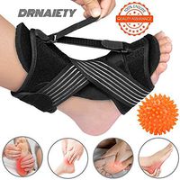 DRNAIETY Night Splint for Plantar Fasciitis- Upgraded Adjustable Ankle Brace Foot Drop Orthotic Brace for Plantar Fasciitis, Relieve Women & Men Achilles Tendonitis, Plantar Fasciitis Pain Splint