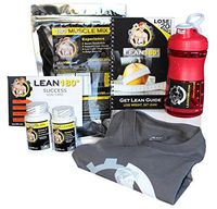 Lean 180-30 Day Weight Loss Challenge - Diet Plan to Lose Weight Fast and Get Lean - Lose up to 30 Pounds in Just 30 Days - Everything You Need to Get Lean Fast and Lose Belly Fat (Chocolate, M)