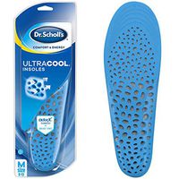 Dr. Scholl's ULTRACOOL Insoles // Triple Action: Odor Protection with Activated Charcoal, Cooling with Vents and Supportive Cushioning for All-Day Comfort (for Men's 8-13)