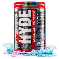 ProSupps® Mr. Hyde® Signature Pre-Workout Energy Drink – Intense Sustained Energy, Focus & Pumps with Beta Alanine, Creatine, Nitrosigine & TeaCrine (60 Servings, Blue Razz Popsicle)