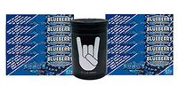 Herb Airtight Container Fresh Kettle with Juicy Jay's Blueberry 1.25 Flavored Hemp Rolling Papers 10 Count DC Crafts Nation- Metal