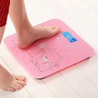 Electronic Scales Lyqqqq Accurate Scales Household Weighing Human Health, Said Weight Loss in Adults Weighing Instruments (Color : Pink)