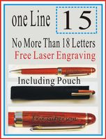 Holiday Birthday Gifts Wholesale 15pcs Personalized Wooden Pen