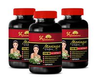 Powerful Weight Loss Pills for Women - Moringa OLEIFERA Extract - Moringa Pills 1200mg - 3 Bottle 180 Capsules
