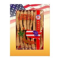 HSU’s Ginseng SKU 0103-4 | Long Medium-Small | Cultivated Wisconsin American Ginseng Direct from Hsu's Ginseng Gardens | 许氏花旗参 | 4oz Box of Wisconsin Ginseng Roots, B001EMGWOG