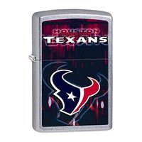 NFL Zippo Houston Texans High Polish Chrome Lighter