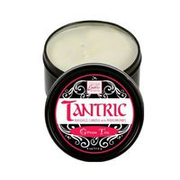 Tantric Soy Candle with Pheromones, Green Tea, 1 Ounce