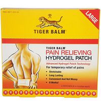 Tiger Balm Pain Relieving Patch, Large, 6 Count