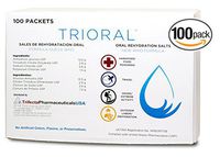 Oral Rehydration Salts ORS (100, One Liter Packets/Box) World Health Organization (WHO) New Formula for Electrolyte Replacement and Dehydration