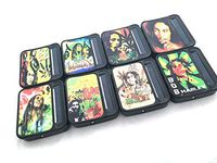 CiGuru TRM020F 70mm Metal Automatic Cigarette Maker Cigarette Rolling Machine Tobacco Roller Roll Tobacco Rolling Tobacco Box Tobacco Case Tobacco Storage Box Metal Bob Marley - Random 1 Piece