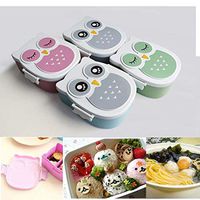 Erholi School Office Portable Cartoon Cute Lunch Box Food Storage Container Bowls