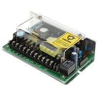 KKmoon AC100-240V to 12V/5A Power Supply for Door Entry Access Control System Support Backup Battery and Remote Controller