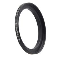 40.5mm to 46mm Step Up Ring Filter Adapter for canon Nikon Sony UV,ND,CPL,40.5 to 46mm Metal Step Up Ring Adapter