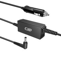 CYD Laptop car Charger 65w Replacement for asus vivobook r556lf r556ub k501uw-ab78 ad883j20 x451m x551m f451c f551c x751s k751m f551ca f551ma x551mav-eb01-b 3.3ft Notebook Power ac Adapter Cord Cable