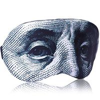 Sleep Mask for Women Men Children Kids - Sleeping mask 100% Soft Cotton - Comfortable Eye Sleeping Mask Night Cover Blindfoldfor Travel Airplane (USD Green, Gift Pack)